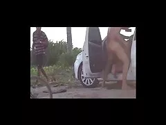 Horny blonde jerks off her pussy and wakes up a buddy to fuck