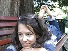 Husband with army friend fuck his wife in two dicks